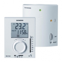 SIEMENS RDJ10RF/SET digitális vezeték nélküli szobatermosztát 24-órás programozási lehetőséggel