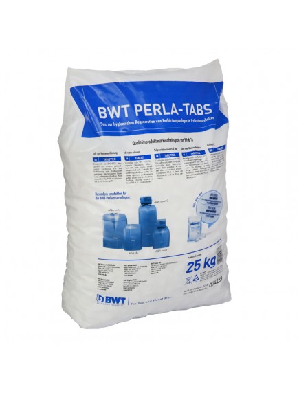 BWT Perla regeneráló sótabletta, 25kg-os kiszerelés 94239