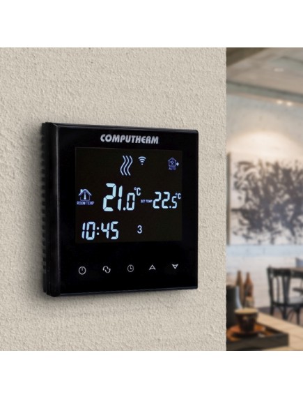 Computherm E300 WiFi-s szobatermosztát radiátoros- és padlófűtési rendszerekhez