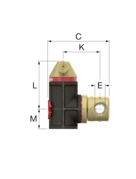 Flamco Flamcovent Smart légleválasztó 1"