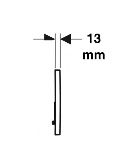Geberit Sigma 01 működtető nyomólap Sigma WC tartályokhoz fényes króm színben 115.770.21.5
