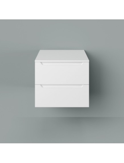HB Elit Plusz 60 fehér színű 2 fiókos mosdó szekrény