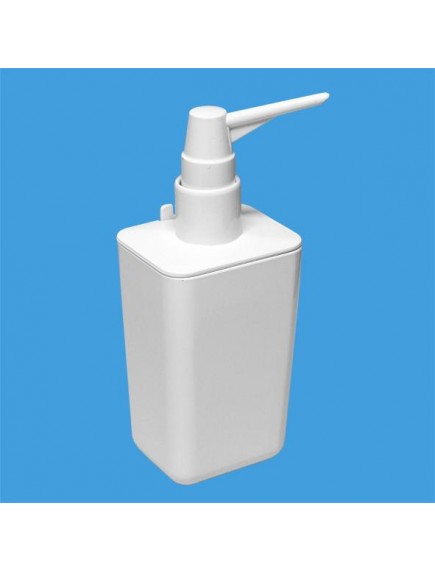 Mc Alpine HC fali szappanadagoló, műanyag, fehér nyomófej