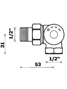 Herz Design termosztatikus fej MINI M28 x 1,5 1 9200 60