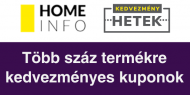 Kedvezményes hetek a Homeinfonál