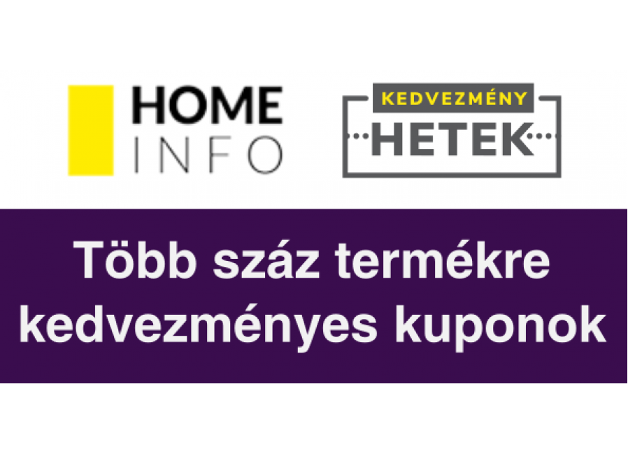 Kedvezményes hetek a Homeinfonál