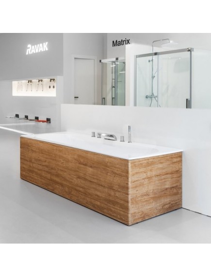 Ravak City Slim vékony peremű akril fürdőkád 1800 x 800 - C921300000