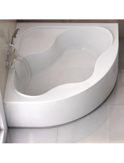 Ravak A 140 negyedköríves fehér színű fürdőkád előlap - CZF1000AN0