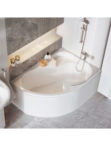 Ravak Rosa I aszimmetrikus jobbos akril fürdőkád 1600 x 1050 - CL01000000