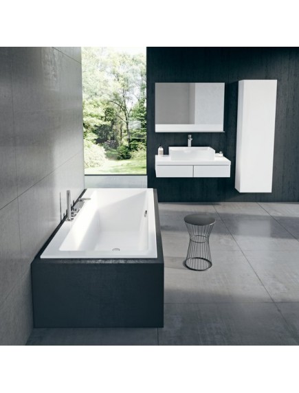 Ravak Formy 01 Slim vékony peremű akril fürdőkád 1800 x 800 - C881300000