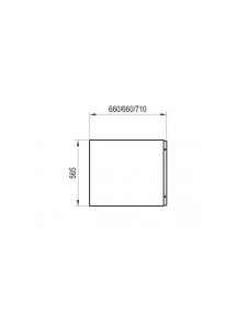 Ravak Chrome akril fürdőkád 1500 x 700 - C721000000