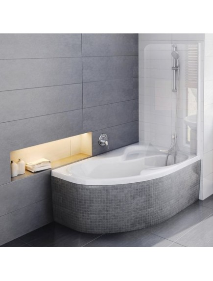 Ravak Rosa II aszimmetrikus jobbos akril fürdőkád 1700 x 1050 - C421000000