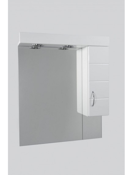 HB Mart SC55SZMART/PAN fürdőszobai tükör polcos kis szekrénnyel, konnektorral