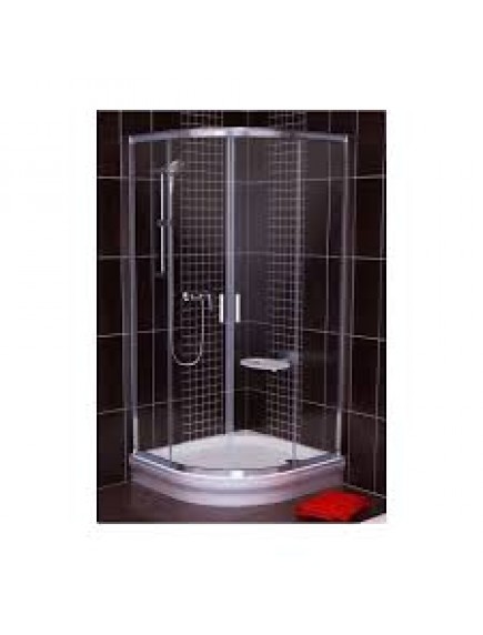 RAVAK Blix BLCP4-80 zuhanykabin fehér kerettel, transparent üveggel