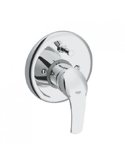 Grohe Eurosmart kád csaptelep, falba építhető komplett szett, króm