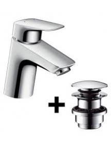 Hansgrohe Logis mosdócsaptelep 71077 + push-open lefolyóval