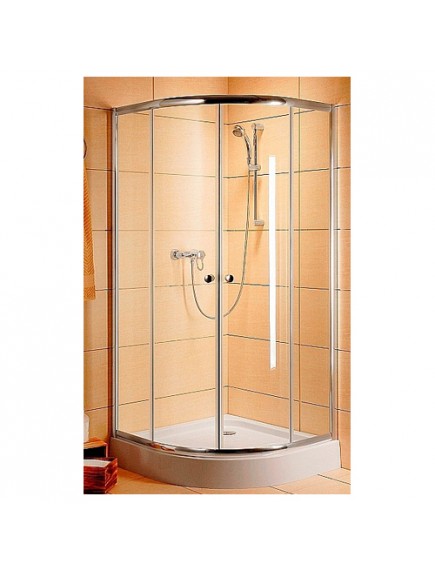 Radaway Classic A zuhanykabin 900xx900x1850 mm, króm profillal, fabrik üveggel 30000-01-06