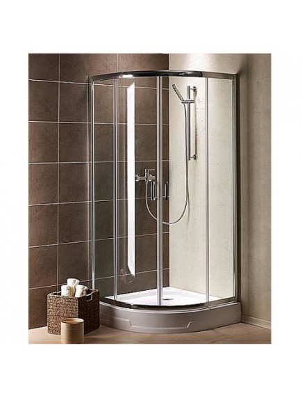 Radaway Premium Plus A zuhanykabin 900x900x1700 mm, króm profillal, fabrik üveggel