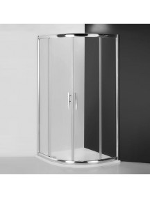 Roltechnik PXR2N/1000 zuhanykabin, satinato betéttel, 980-1005mm magasság 1,85m, brillant profillal