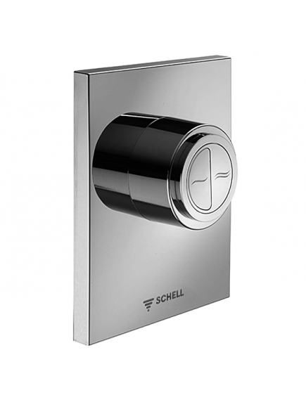 Schell Edition Eco100 Wc tartály nyomólap compact II öblitőhöz, króm