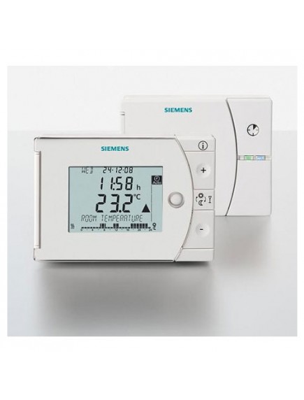 SIEMENS REV24RF/SET vezeték nélküli digitális heti programozású szobatermosztát