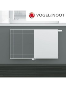 Vogel & Noot acéllemez radiátor 33 PM 600x1320 síklapú T6